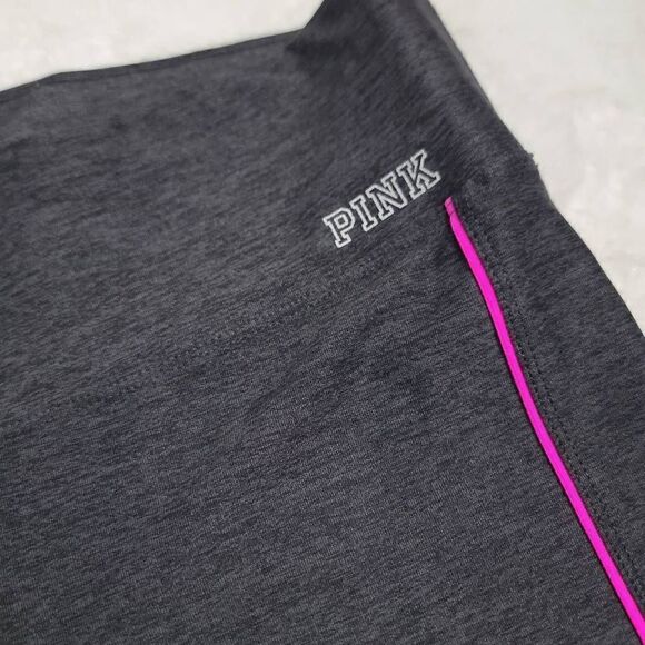 PINK Victoria's‎ Secret YOGA Gray & Pink Yoga Pants [SIZE MEDIUM] - Picture 3 of 5